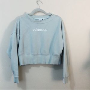 Adidas Cropped Sweatshirt